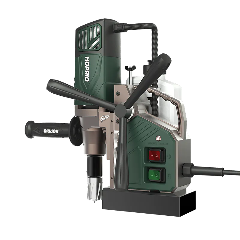 Hoprio borsellose magnetiese boor verskaffers gevorderde loging vir werkplek