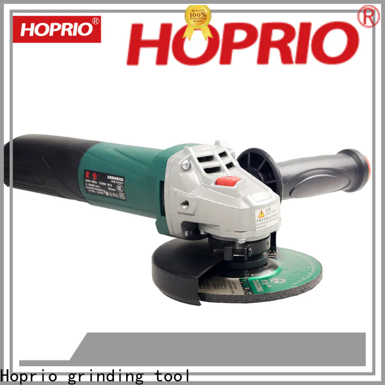 Hoprio 4.5 duim hoekslyper te koop onttrekkingsaanleg vir kleinhandelaar