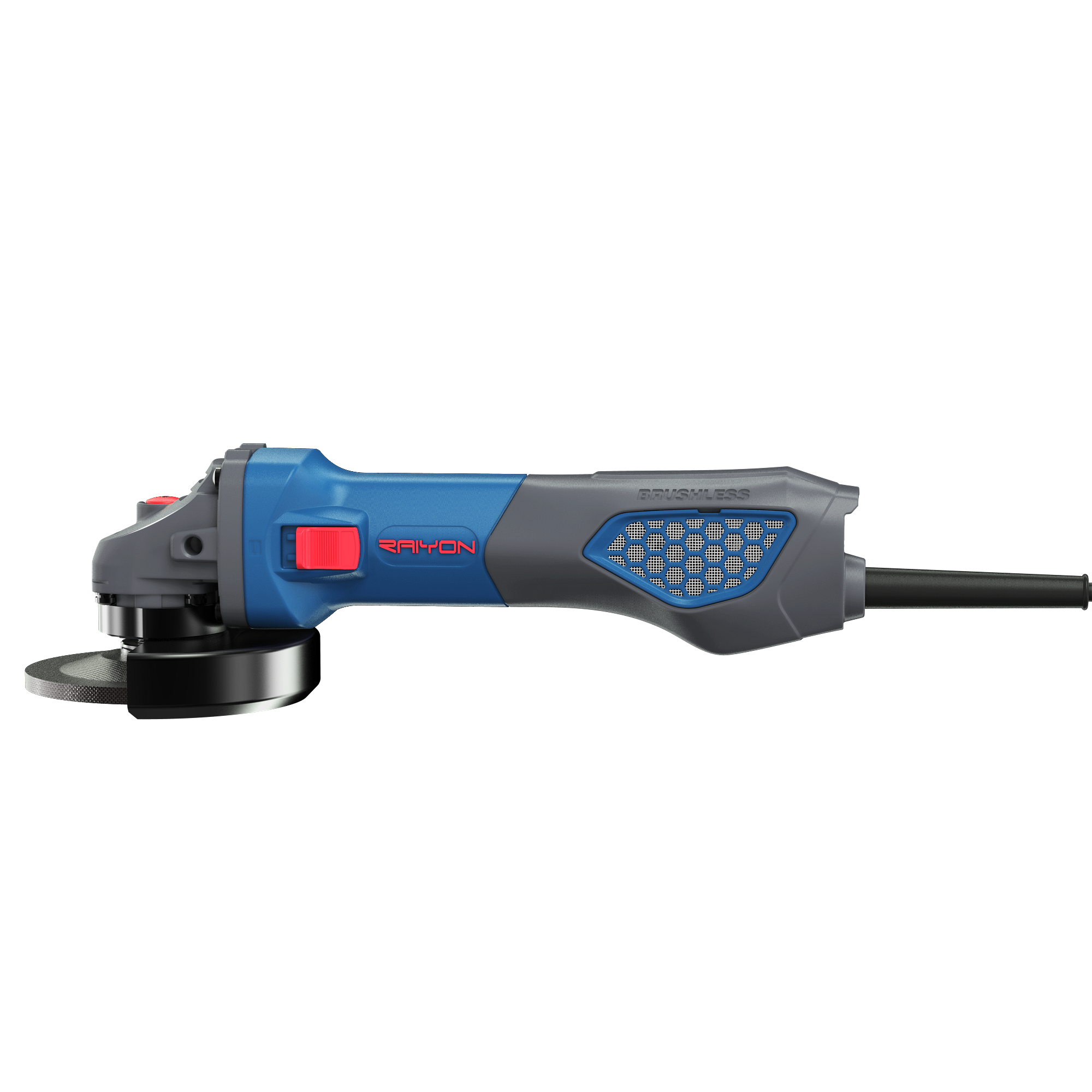 Gred Profesional Baharu PAG100-07310 Mini Corded Brushless Angle Grinder