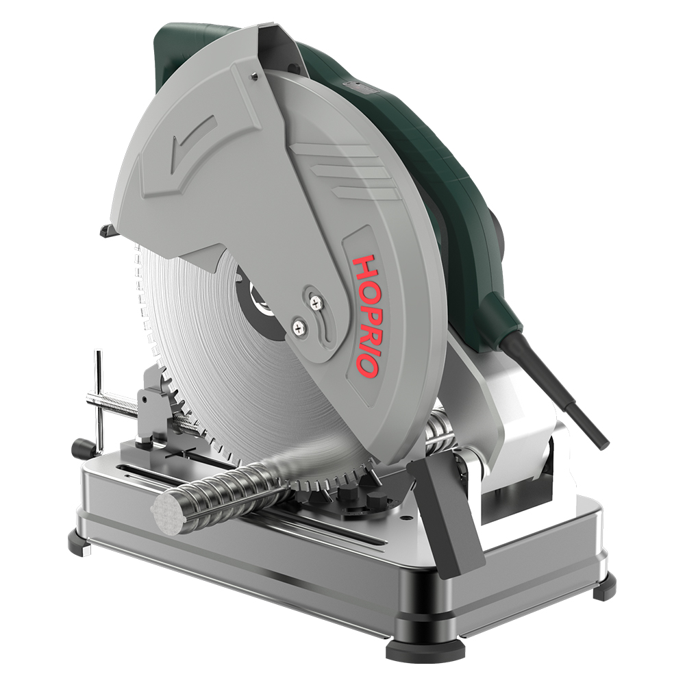 14' Metal Cutting Cold Saw 1000 RPM Soft Start Steel & Aluminum Cutting Machine Miter Saw
