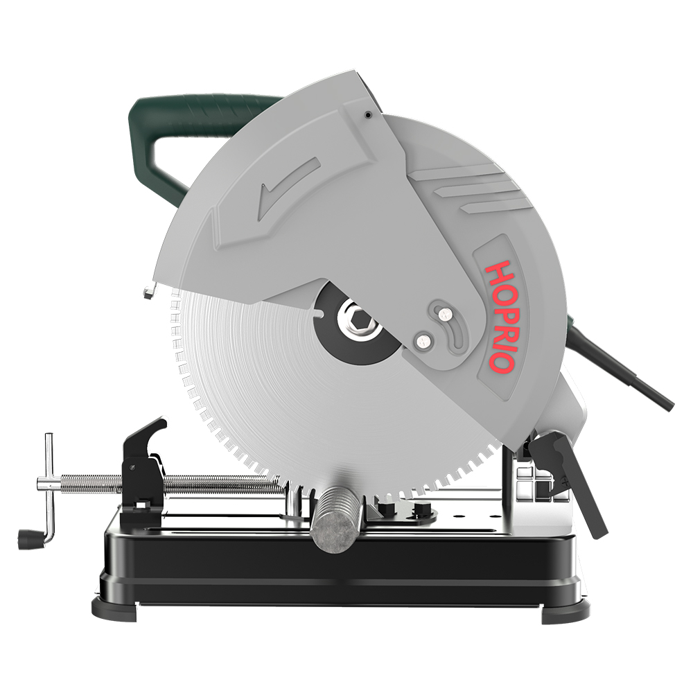 14' Metal Cutting Cold Saw 1000 RPM Soft Start Steel & Aluminum Cutting Machine Miter Saw
